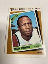 1989 Topps Turn Back the Clock Frank Robinson POOR