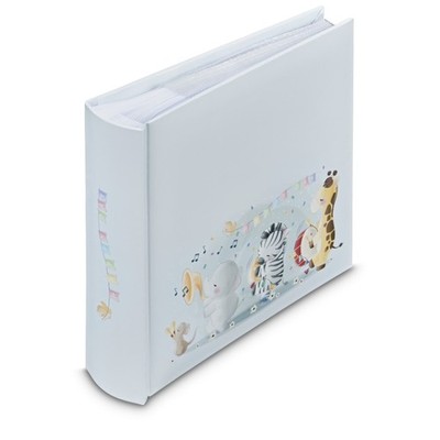 Hama Fotoalbum Memo Album Animals 22,5x22cm 200 Bilder 10x15cm 100 weiße Seiten