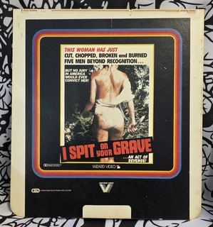 I Spit On Your Grave 1978 CED Videodisc Horror Meir Zarchi Camille Keaton Cult