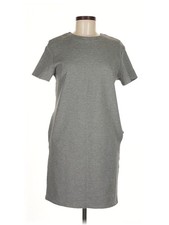 Uniqlo Women Gray Casual Dress M