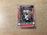 2024 Panini Clearly Donruss Football The Rookies Jermaine Burton Red /99 SP CIN