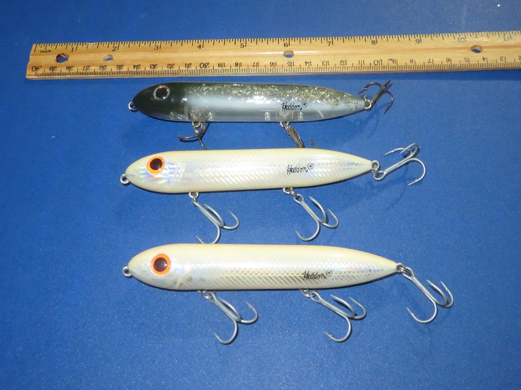 Lot of 3 Heddon Super Spook Topwater lures (Heddon Spook) - Image 1