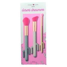 Tarte Sugar Rush Desert Dreamers Makeup Brush Set CONCEALER FOUNDATION POWDER 