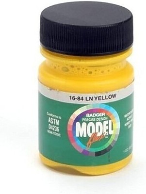 Badger Modelflex Railroad color Louisville amp; Nashville Yellow 1oz - Model