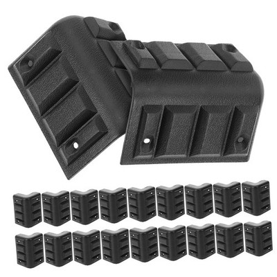 20 PCS Plastic Corner Protectors Speaker Edge Guards Luggage Cabinet Bumper
