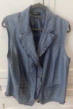 Frank Walder sleeveless top/waistcoat(see measurements)