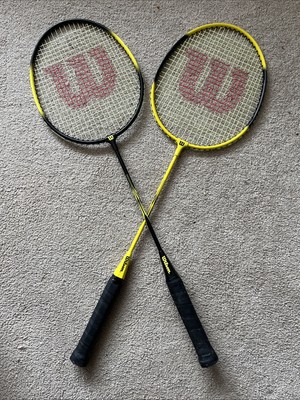 Wilson Paar Badmintonschläger für Gartenspiel oder Anfänger