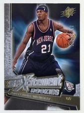Antoine Wright 2005-06 SPx SPxcitement Rookie RC /1999 #XCR17 NBA Nets Card. rookie card picture