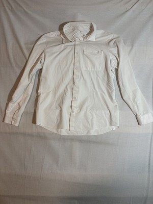 Lululemon Dress Shirt Men Medium White Button Up Performance Technical