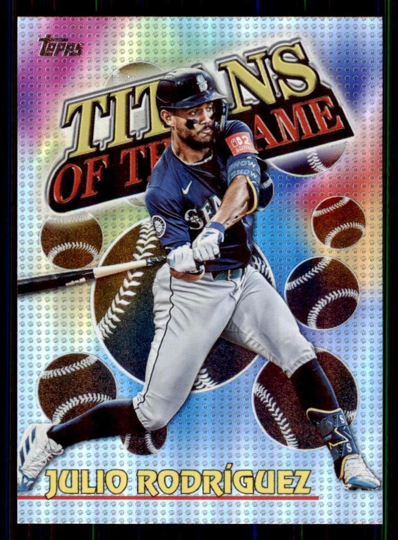 Julio Rodriguez 2026 Topps #TOG-20 Titans Of The Game Price Guide