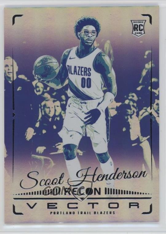 2023-24 Panini Recon Vector Scoot Henderson #18 go9