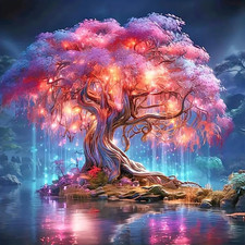 Tree of Life Diamond Art Kits for Adults, Diamond Painting Kit 12x12 Inch