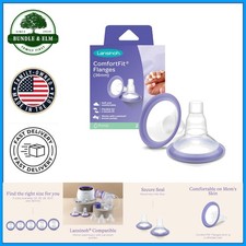 2 Count ComfortFit Breast Pump Flanges 36mm for Enhanced Pumping Efficiency
