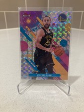 Stephen Curry 2025-26 Topps Finest Silver Geometric Refractor #74