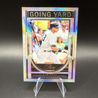 ALEX RODRIGUEZ 2024 PANINI THREE AND TWO GOING YARD  /99 Yankees Insert