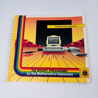 BBC Computerbuch 132 Kurzprogramme für das Klassenzimmer Mathematik selten original