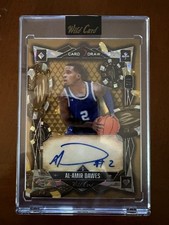 2024 Wild Card 5 Card Draw Al-Amir Dawes Bronze 1/1 Auto Seton Hall