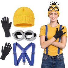 Funny Goggles Halloween Costume Accessories for Adults, Cosplay Prop