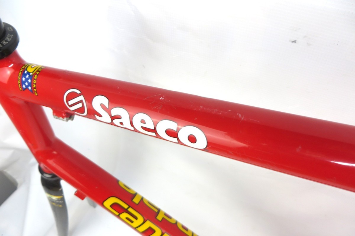 CANNONDALE R2000 ROAD BIKE FRAMESET Viper Red Saeco Edition 62cm