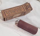 N.S. Gold Rouge stick polishing gilt & gold uniform buttons in box from era WW2 — photo 7