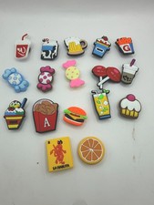 Crocs charms for kids : Food Set Of 17 Bundle