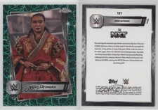 2025 Topps Chrome WWE Teal Laser Refractor /175 Meiko Satomura #121