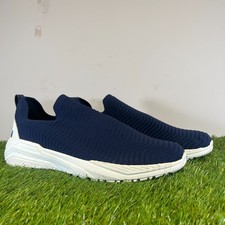 APL Trainers Size 13 Men's Blue TechLoom Traveler Walking Running Slip On Shoes