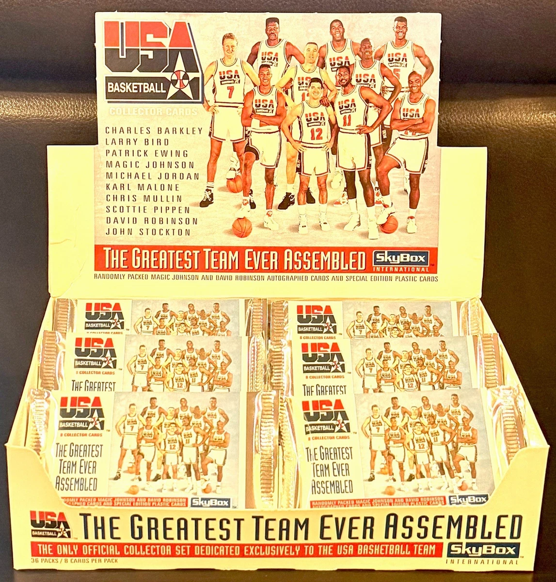 ☆初代USAドリームチームメンバー☆トレカ 1992 Usa Basketball Dream