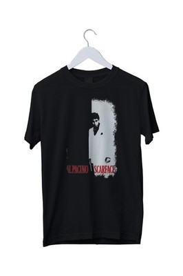 Scarface (1983) Movie Poster Graphic Print T-Shirt Mens S M L XL 2 3 4 XL  