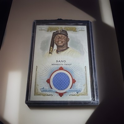 2020 Topps Allen & Ginter's - Full Size Relics B Miguel Sanó #FSRB-MS (MEM) Card