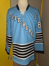 Sidney Crosby Pittsburgh Penguins Blue "1967-1968 Throwback" CCM NHL Jersey