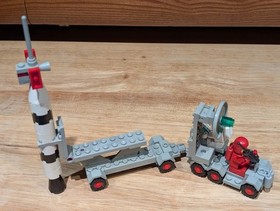 LEGO Space: Mobile Rocket Launcher (462), complete, manual, damaged box, one sub