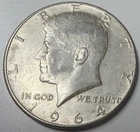 1964 KENNEDY SILVER HALF DOLLAR R12