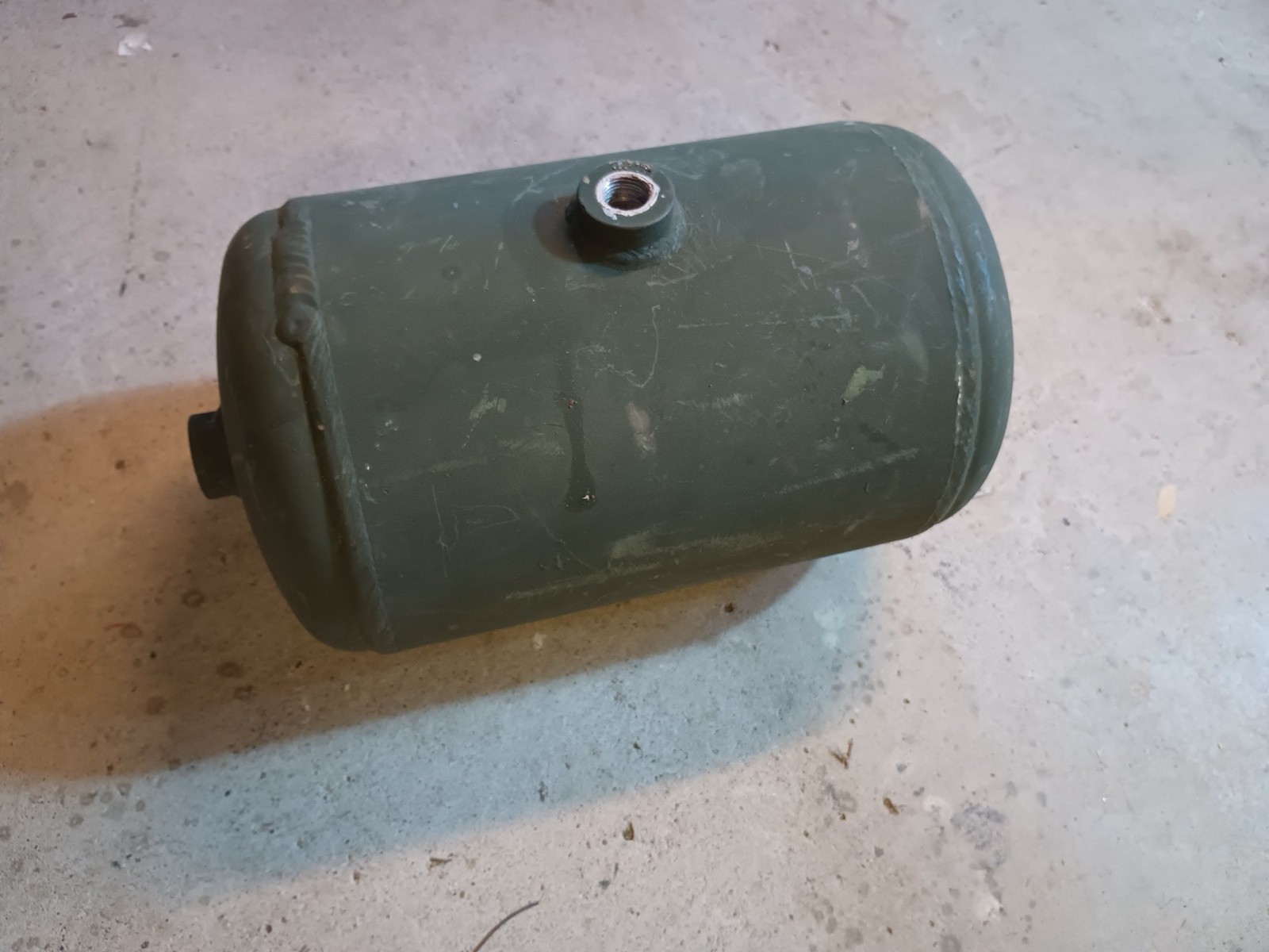 (Approximately) 2 Gallon 7.5'x10" Aluminum Gas/Water Tank 