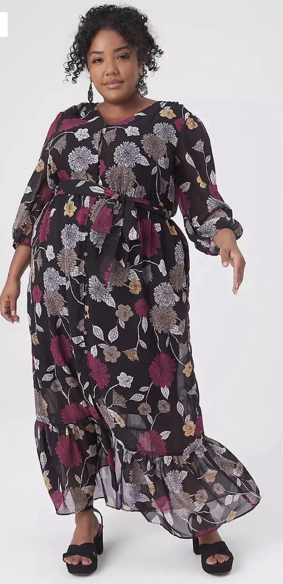 Lane Bryant 3/4 Sleeve Maxi Dresses for Women for sale | eBay