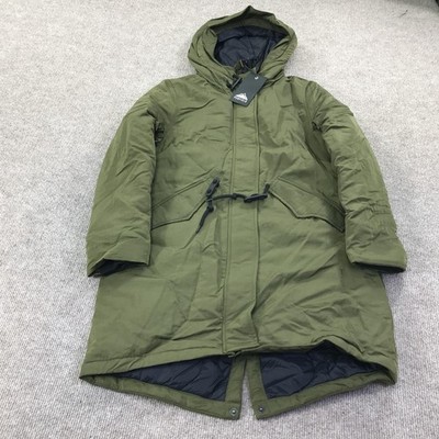 Penfield Greenwood Jacket Womens Medium Olive Hooded Fishtail Parka Insulated
