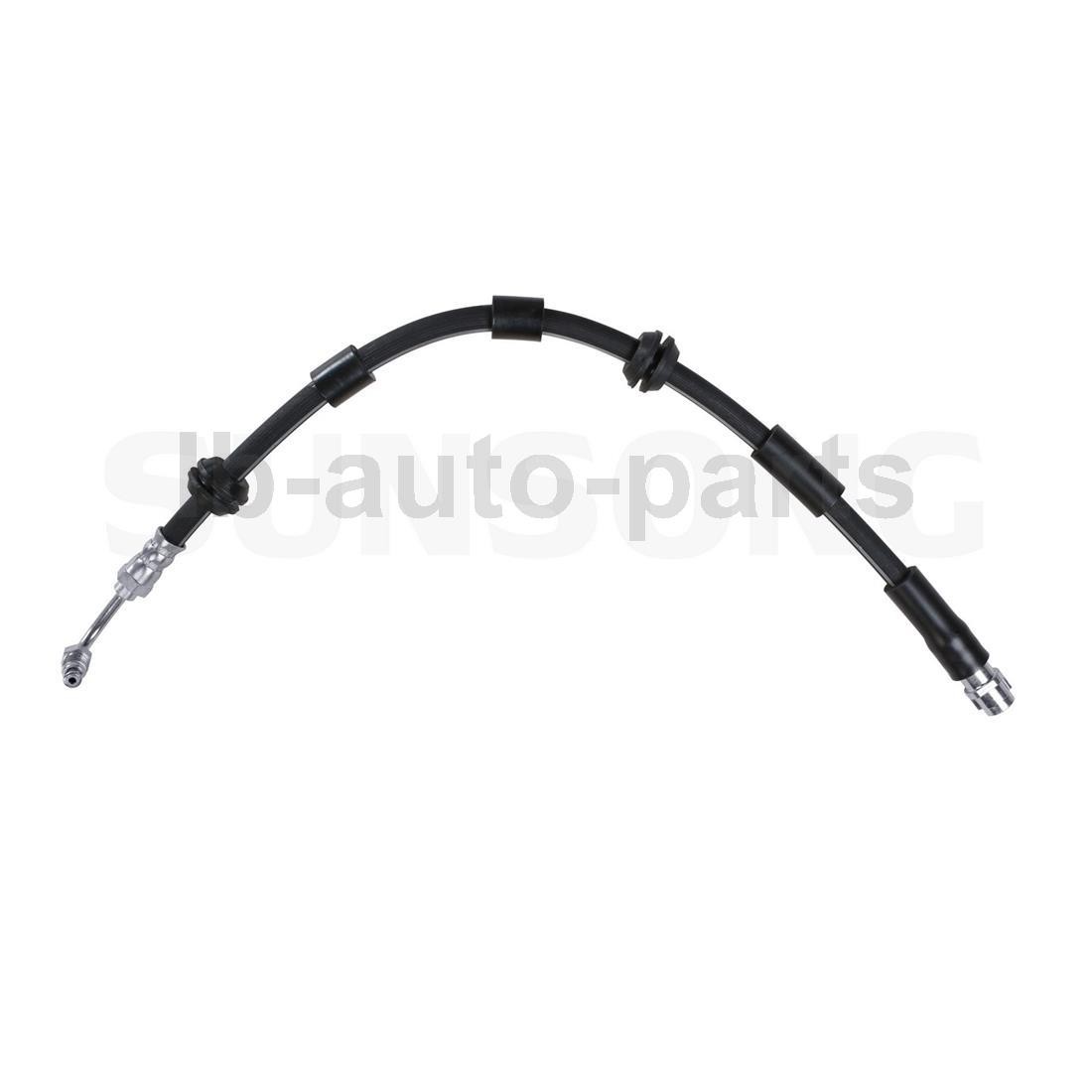 2x Brake Hose Line Front For 2008-2016 Audi R8 4.2L 2009-2016 Audi R8 5.2L