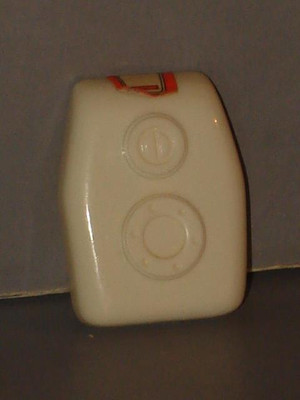 G1 TRANSFORMER ACTION MASTER PROWL GAS TANK COVER # 3 ''CLEANED/VERY WHITE'' MINTY