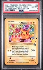 Pokemon Birthday Pikachu Holo Celebrations Classic Coll. 24 PSA 8