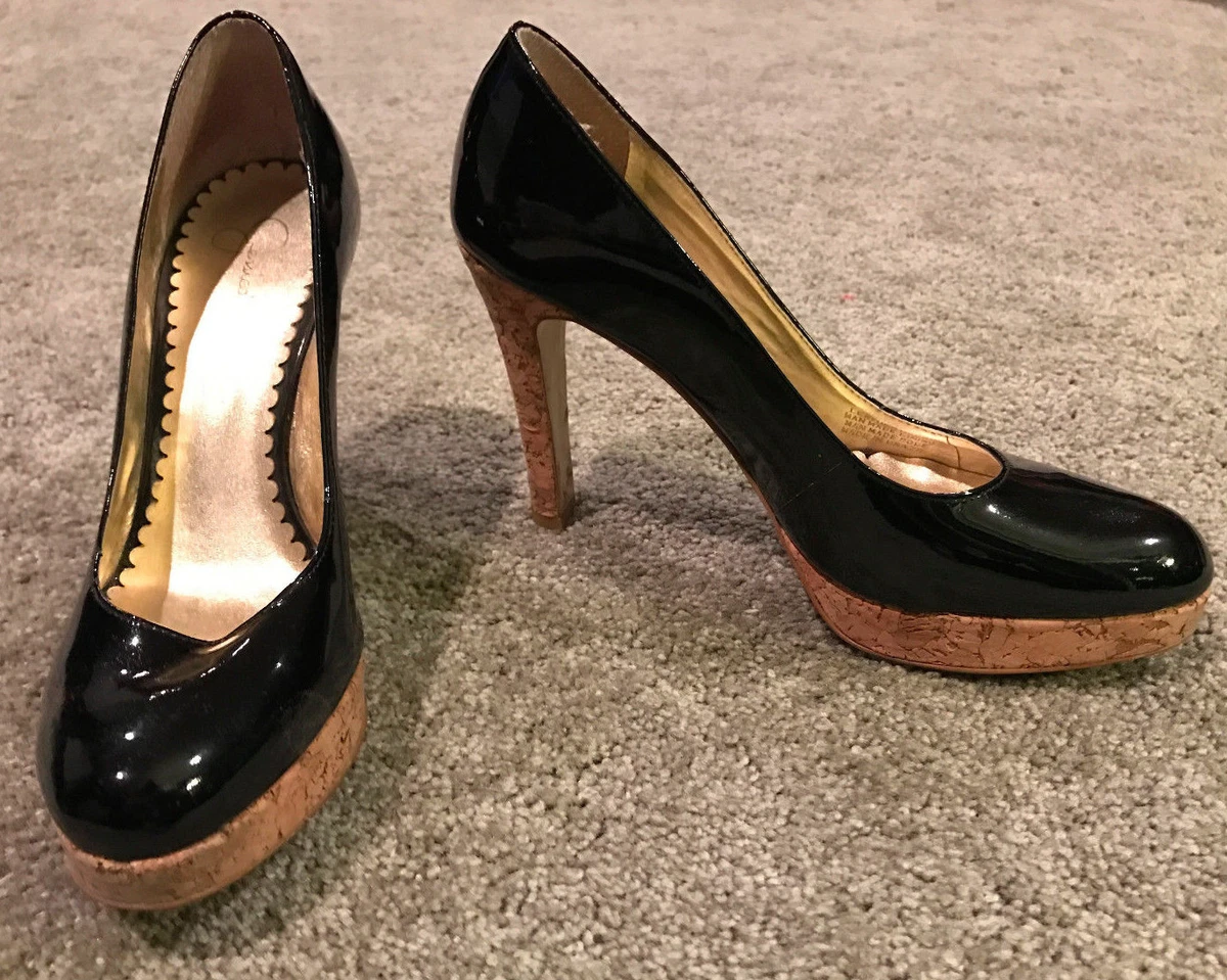 Jessica simpson cork clearance heels