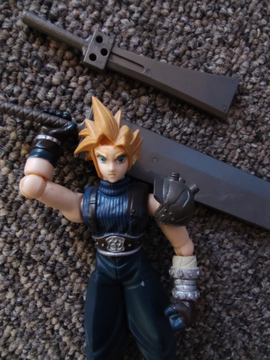 1997 Final Fantasy VII 7 Cloud Strife Figure Bandai Extra Knights