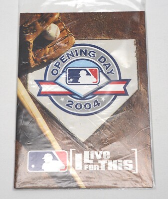 2004 Major League Baseball Opening Day Fan Pack Sealed Jason Giambi NY Yankees