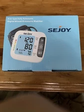 SEJOY Automatic Upper Arm Blood Pressure Monitor Digital BP Cuff Machine Tester
