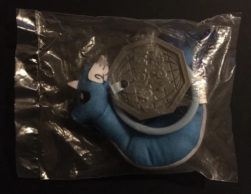 Dragonair Burger King Plush Keyring Pokemon World 2000 Kanto Original SEALED NEW