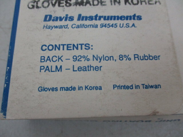 Davis Instruments Telo Grip Non-Slip HD Boating Gloves (size S) NEW