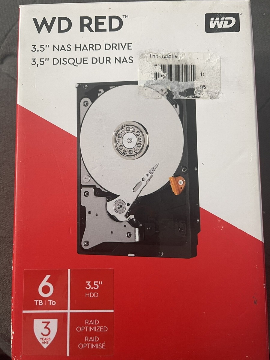 WD RED SATA NAS用HDD 3.5インチ6TB WD60EFRX Amazon.com: Western Digital 6TB WD Red Plus NAS Internal Hard