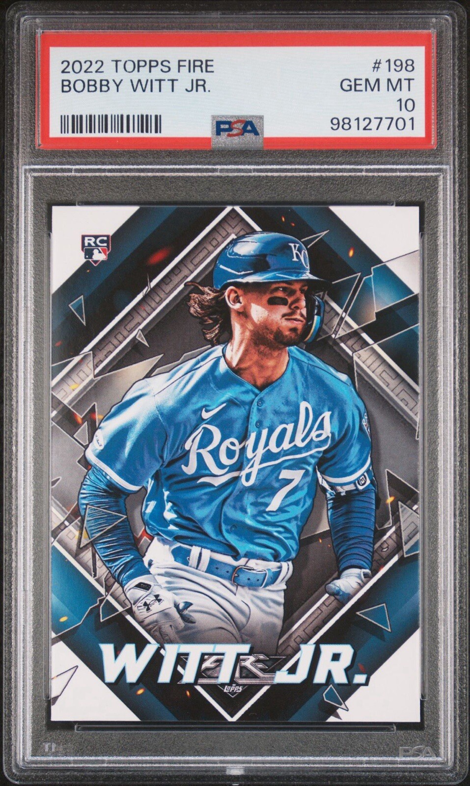 その他 MLB Bobby Witt Jr. PSA10 その他 MLB Bobby Witt Jr. PSA10 PSA 10 Bobby Witt Jr. 2022 Topps