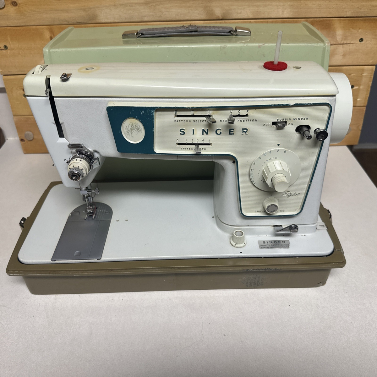 工芸品 ligi / Opera singer SINGER 66k Lotus Sewing Machine Restored & Serviced by