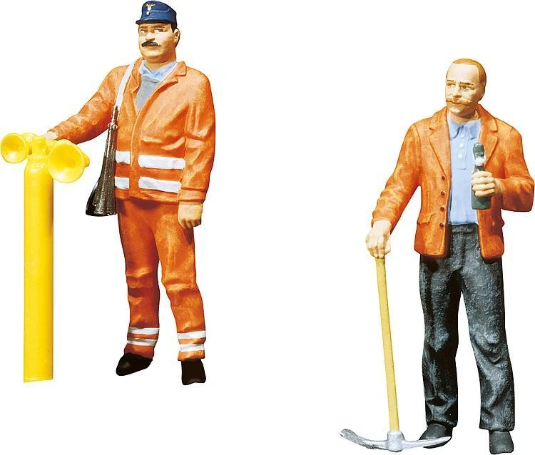 6 Figurines POLA échelle G (1:22.5) – Groupe Assis – Peintes – Article 331508 – Neuf