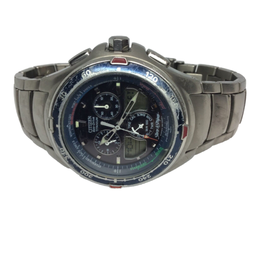 Citizen Eco Drive Titanium Stars &Stripes America's Cup 2003 Watch C660-T000291 - Picture 5 of 14